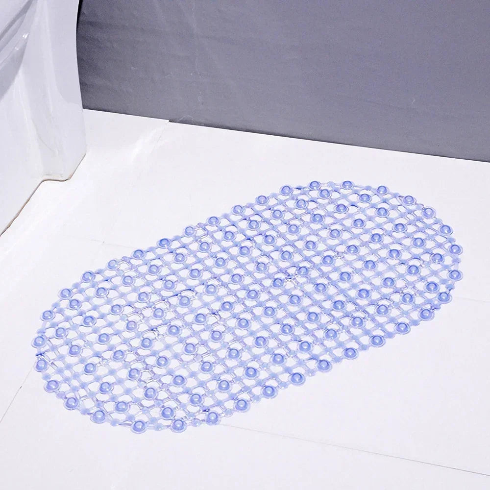 New Household Non-slip Mat Bathroom Bath Massage Suction Cup Bathtub with Suction Cup Bathroom Mat Rug Bathroom Carpet Supplies