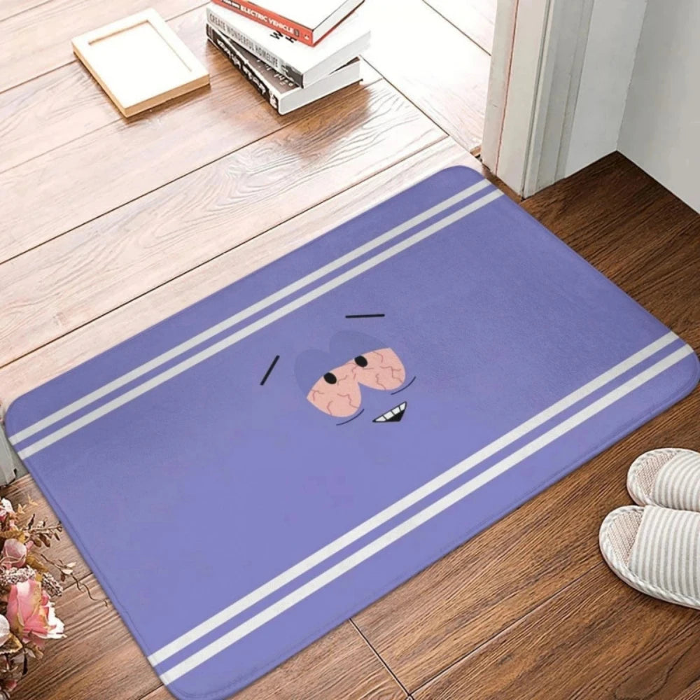 VIKAMA Do Not Bring Towels Bathroom Non-Slip Entrance Doormat Home Floor Decoration Interior Welcome Mat Corridor Balcony