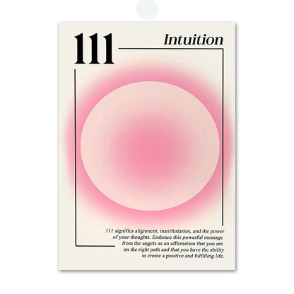 Pink Angel Number Poster And Prints Flower Maket Exhibition Gallery Wall Art Canvas Painting Pictures For Living Room Decor