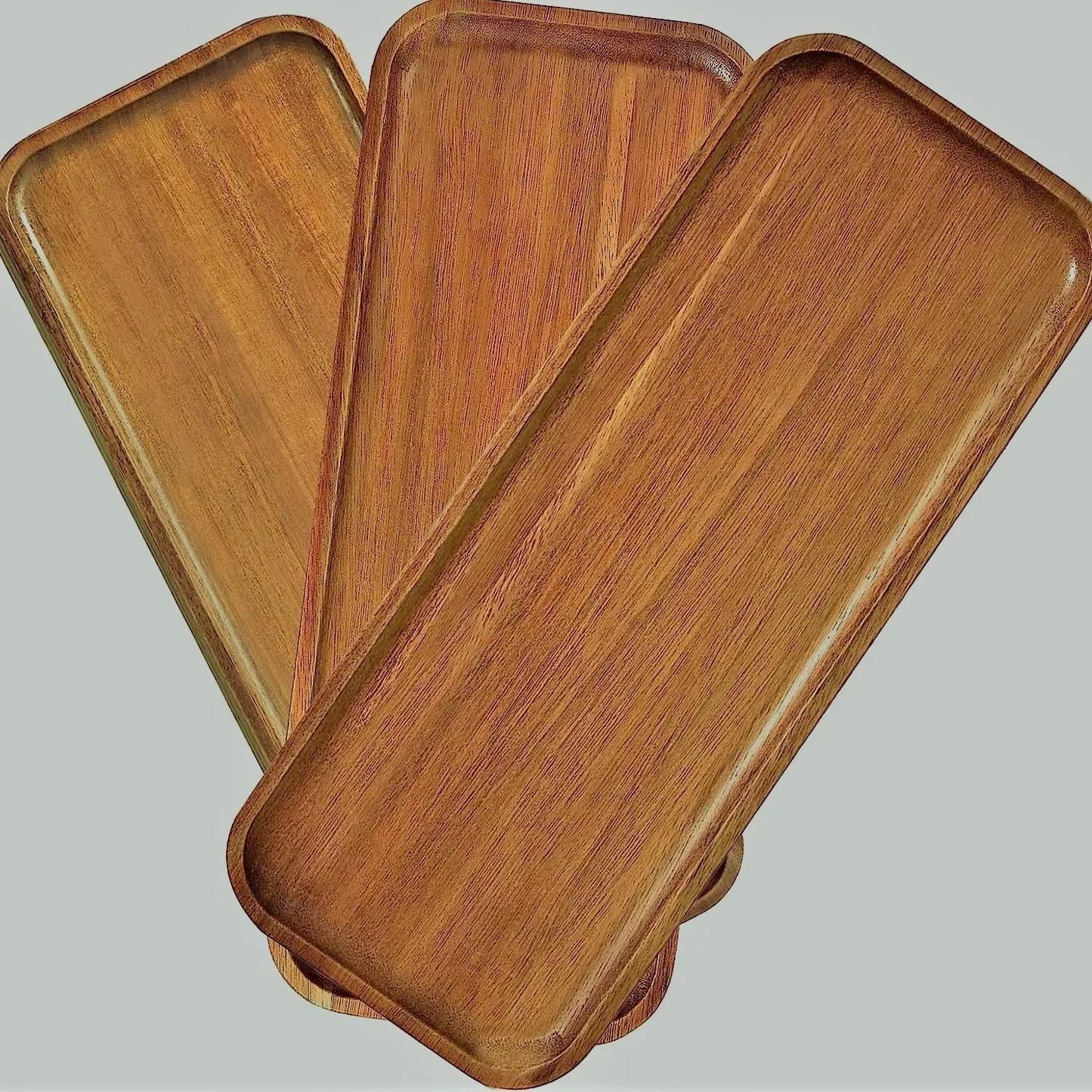 Solid Wood Dessert Plate Round/Rectangle Food Tray Snack Dried Fruit Tea Tray Japanese-style Bread Board Pallet Kitchen Supplies