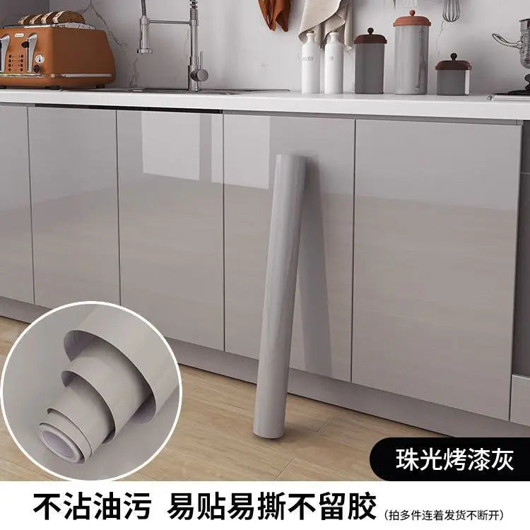 Marble Vinyl Film DIY Self Adhesive Wallpaper Bathroom Kitchen Cupboard Countertops Contact Paper PVC Waterproof Wall Stickers