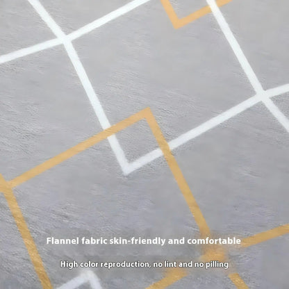 VIKAMA Flannel - based Modern - style Mats: Ideal Door Mats and Bathroom Mats with Slip - resistant and Anti - fade Qualities