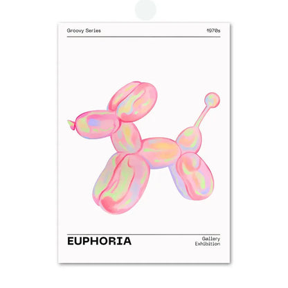 Pink Angel Number Poster And Prints Flower Maket Exhibition Gallery Wall Art Canvas Painting Pictures For Living Room Decor