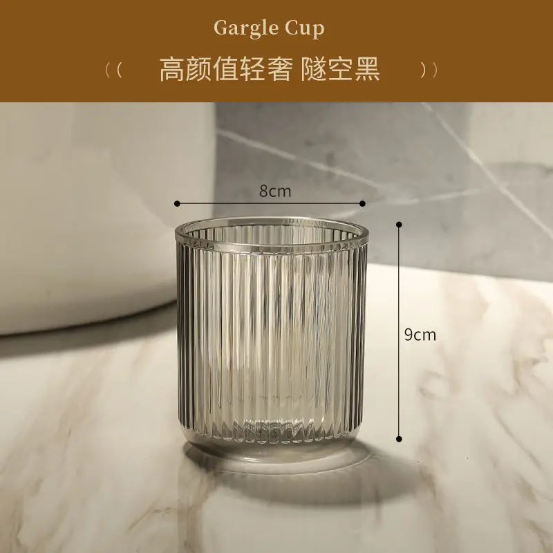 Bathroom Cup Simple Toothbrush Cup Hotel Gargle Cup Home Water Juice Cup Anti-fall Colorful Plastic Cup Bathroom Home Decor Gift