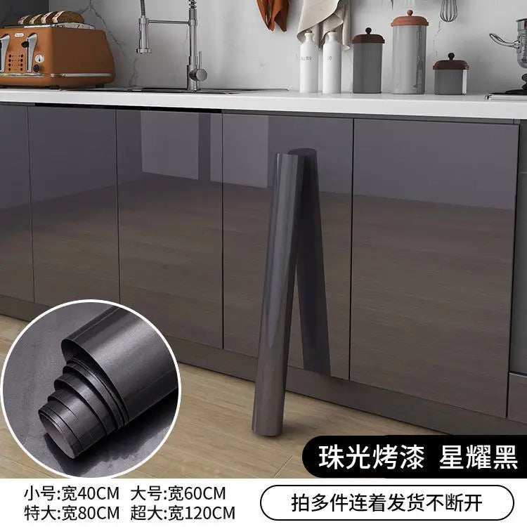 Marble Vinyl Film DIY Self Adhesive Wallpaper Bathroom Kitchen Cupboard Countertops Contact Paper PVC Waterproof Wall Stickers