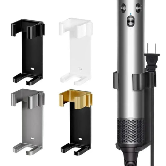 Wall Mount Holder For bathroom Hair Curling Iron Aluminum Organizor Storage Rack Suitable Various Curly Hair Sticks